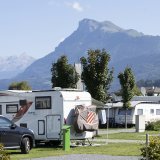 Les terrains de camping, qui ne représentent qu'une faible part des nuitées de la parahôtellerie à cette saison, ont totalisé 0,18 million de nuitées entre janvier et mars (archives).